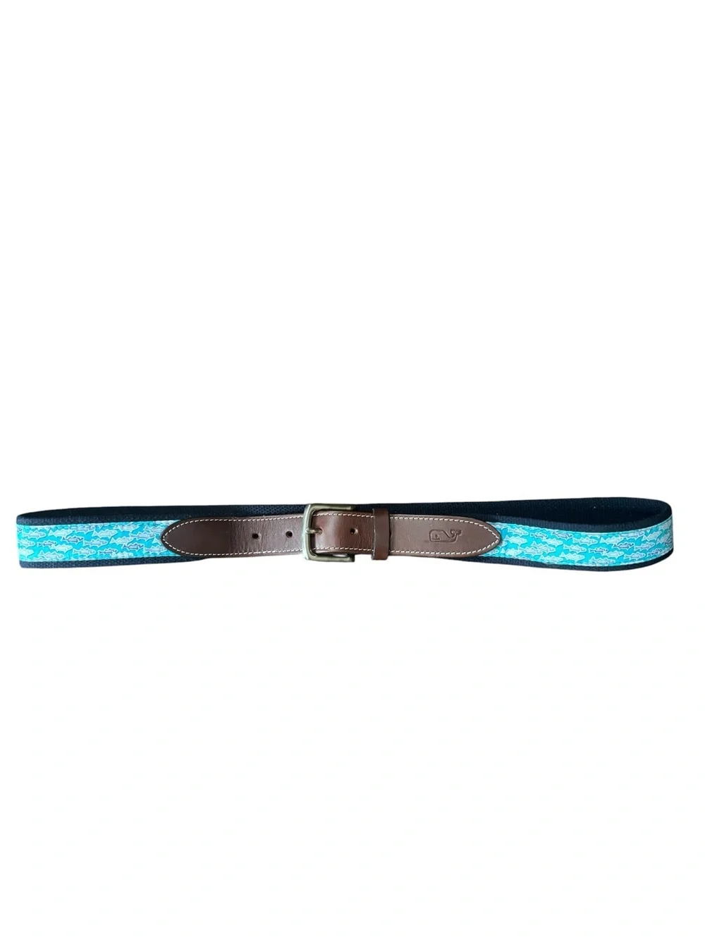 Vineyard Vines Blue Fish Belt Men’s 42” Length